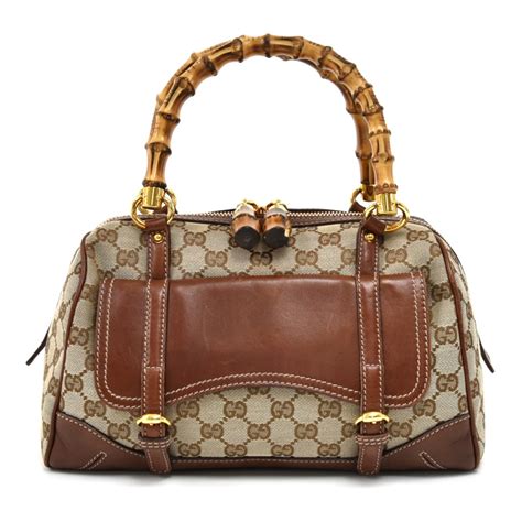 gucci bambo bag|authentic Gucci bamboo.